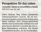 Leserbrief von Marianne Simon in Weinheimer Nachrichten